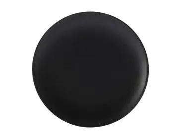 Maxwell & Williams Set of 4 Caviar Black Coupe Plate 27.5cm Mega Sale