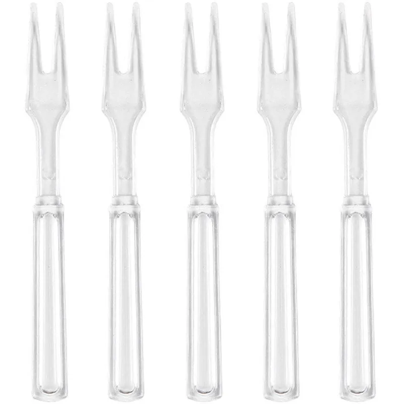 Top Pick Clear Party Forks