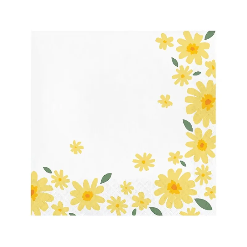 Sweet Daisy Luncheon Napkin Markdown