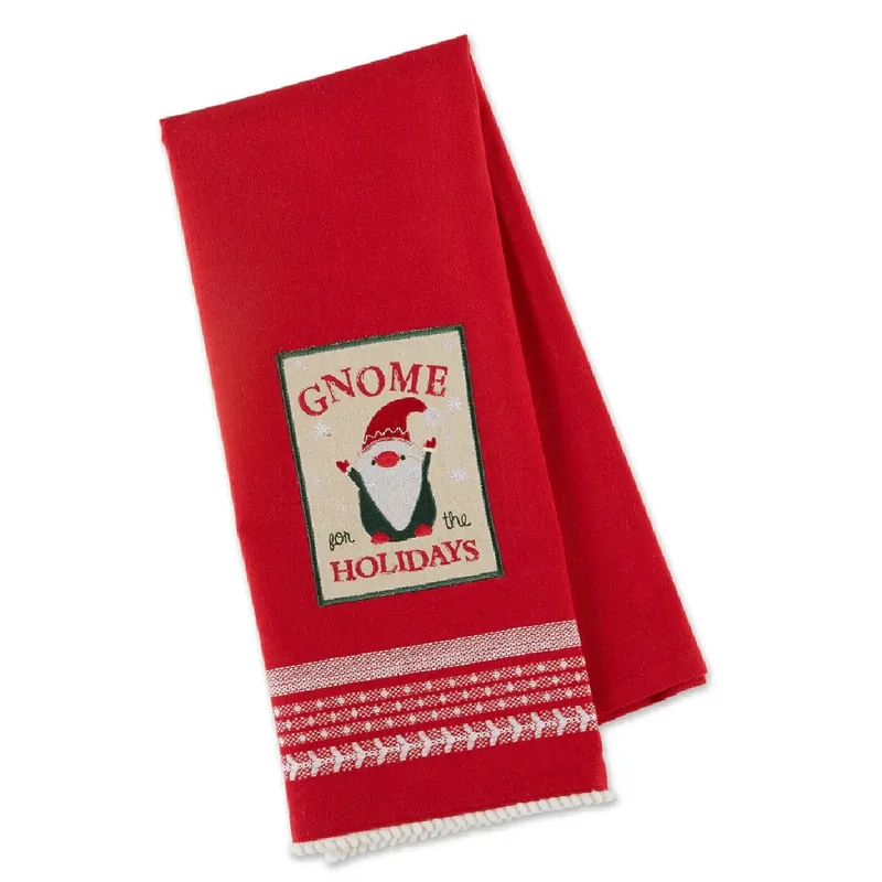 Little Gnome Holiday Dishtowel Shop Now
