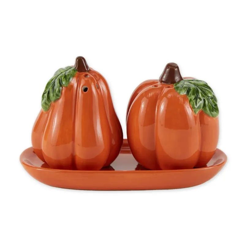 Pumpkin Salt And Pepper Shaker Handmade