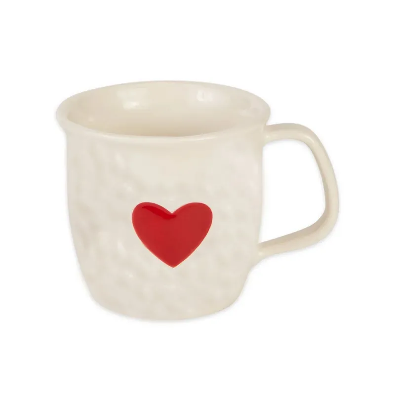 Red Heart Ceramic Mug Reduced Price