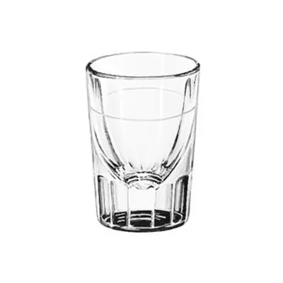 New Release Libbey 2 oz. Fluted Lined Whiskey Shot Glass