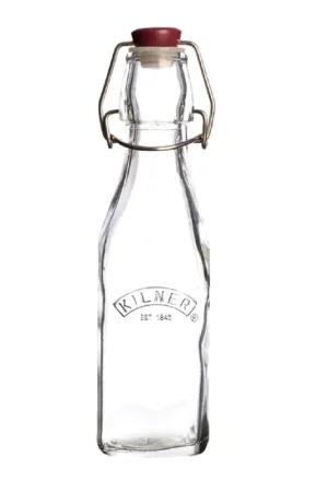 9 Oz Clip Top Square Bottle Fresh Stock