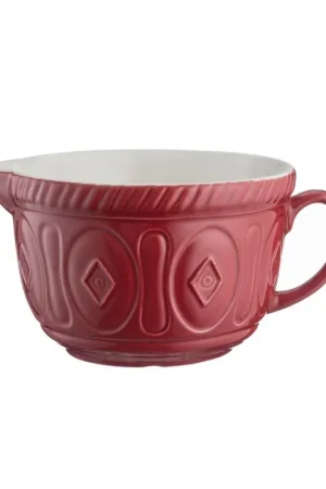 9.75" Batter Bowl - Red Direct From Factory